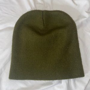 army green soft beanie